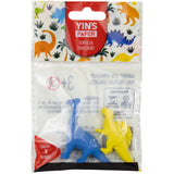 Borracha Dinossauro Com 2 Yins