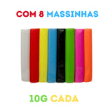 Massinha de Modelar Hello Kitty Com Moldes Leo&Leo