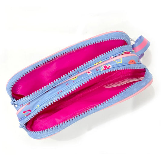 Estojo Escolar Duplo Luluca Emoji Original Clio