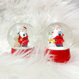 Globo de Neve Natalino Decorado Vidro