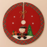 Saia Árvore de Natal Decorativa Base Tapete Natalino Enfeite Decoração