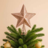 Anúncio Ponteira De Natal Estrela Enfeite Decoração de Árvore