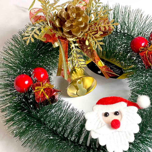 Guirlanda De Natal Decorada Pequena