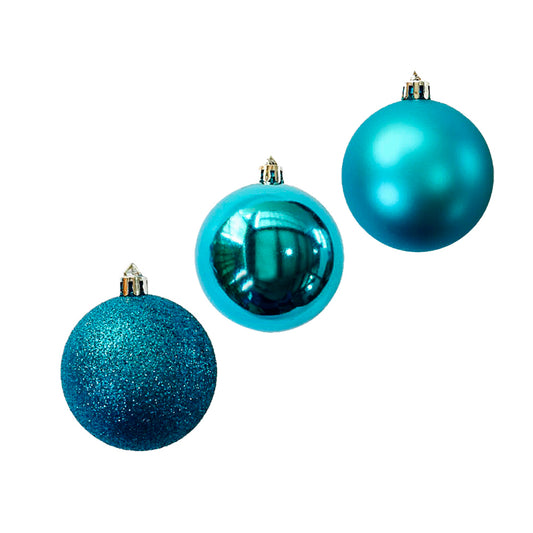 Bola Natal Nº4 Azul Com 15