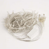 Pisca Estrobo Led Decoração De Natal 100 Luzes Branco Quente 8m 127V