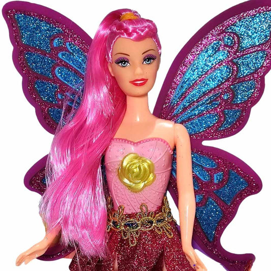 Boneca Fada Com Som e Luz Candy Fairy Ark Toys