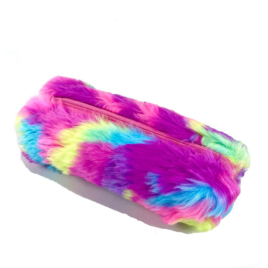 Estojo De Pelúcia Arco Íris