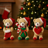 Enfeite De Natal Pendente Ursinho Natalino