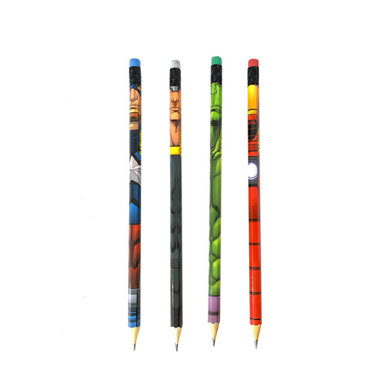 Lápis Preto Com Borracha Avengers Molin