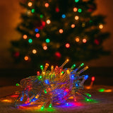 Pisca Estrobo Led Decoração De Natal 100 Luzes Colorido 8m 127V