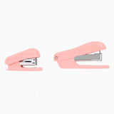 Kit Mini Grampeador Com Refil 200 Grampos Rosa ou Azul