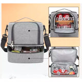 Bolsa Térmica Multifuncional Com Divisória Dupla 8L