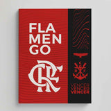 Caderno Universitário Brochura Grande Flamengo 80 Folhas