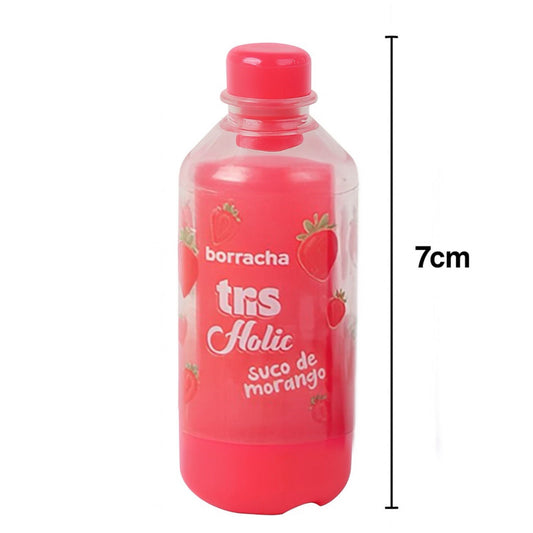 Borracha Holic Suco Morango Uva Laranja Tris