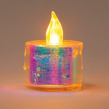 Anúncio Kit Vela De Led Furta-cor Com Bateria Para Decoração De Natal