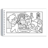 Livro De Colorir Comfy E Cozy