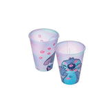 Copo Plástico Lilo Stitch e Angel 280ml Estampas Sortidas
