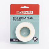 Fita Dupla Face Espuma 2 Metros Yins Paper