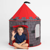 Barraca Infantil Menino Tenda Cabana Dobrável Castelo Torre