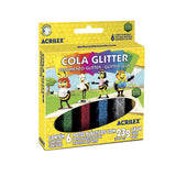 Cola Glitter Com 6 Cores Acrilex