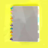 Caderno De Disco Glitter Tie Dye
