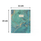 Agenda 2026 Glitter Pequena Espiral Capa Dura 336 Páginas