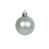 Bola Natal Nº6 Prata Com 9