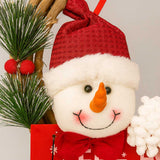 Guirlanda De Natal Luxo Papai Noel Boneco De Neve Decoração Para Porta