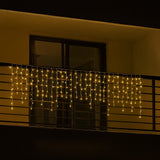 Anúncio Cascata De Natal 100/200/400 Leds Até 10 Metros Com 8 Funções 127v Decoração Festas