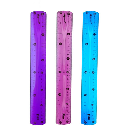 Régua Flexível 30cm SkyPaper