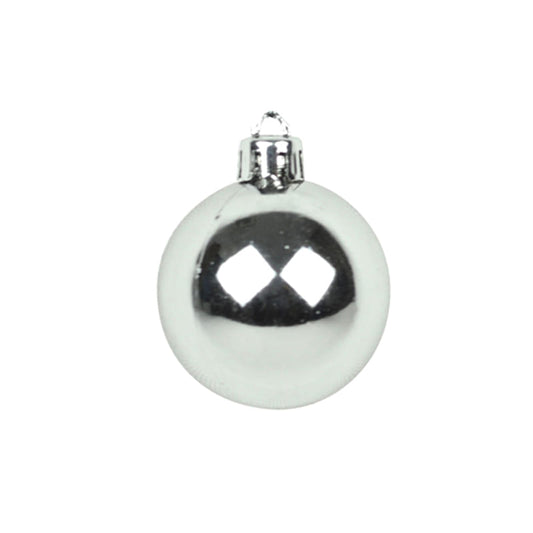 Bola Natal Nº4 Prata Com 15