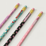 Lápis Preto Com Borracha Love Molin