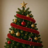 Anúncio Festão De Natal Para Decoração De Árvore E Ornamentos