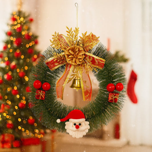 Guirlanda De Natal Decorada Pequena