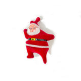 Enfeite Pendente Papai Noel 9cm Com 4