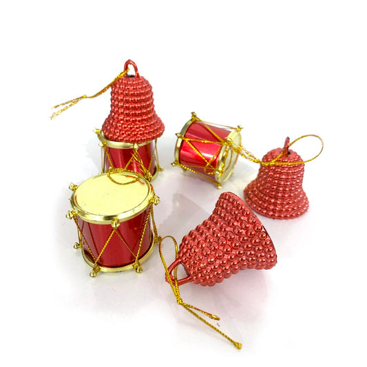 Enfeite De Natal Sino Com Tambor