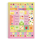 Caderno Universitário Capa Dura Fruit-tella 1 Matéria Credeal