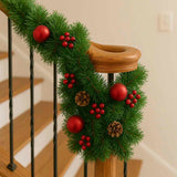 Festão Opaco Verde 12cm - 2m