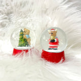 Globo de Neve Natalino Decorado Vidro