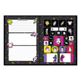 Caderno Grande Brochura Dos Rosa Emilly Vick Capa Dura 80 Folhas Animativa