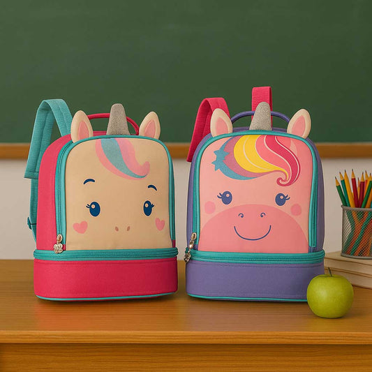 Lancheira Infantil Mini Pets Unicórnio Clio