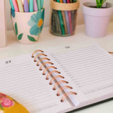 Agenda 2026 Motivacional Pequena Espiral Capa Dura 336 Páginas