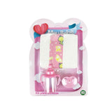 Kit Para Bonecas Meu Bebê Fraldinha + Mamadeira + Chupeta