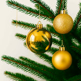 Anúncio Bola De Natal Clássica Glitter, Fosca, Lisa Pequena/Média/Grande