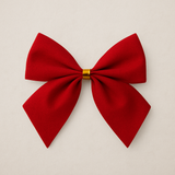 Laço de Natal Vermelho 9cm Com 5