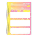 Caderno Universitário Capa Dura Fruit-tella 1 Matéria Credeal