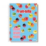 Caderno Universitário Capa Dura Fruit-tella 1 Matéria Credeal