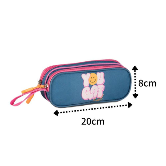 Estojo Duplo Escolar You Got It Girl Clio