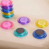 Ímãs Coloridos Para Mural/Quadro/Geladeira Com 10 unidades