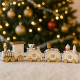 Enfeite De Natal Trenzinho MDF 19cm Decoração Casa